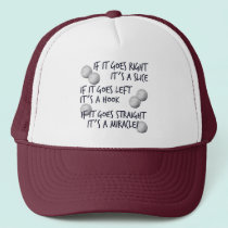 Golfing  Miracle hats
