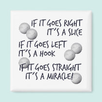 Golfing  Miracle magnets