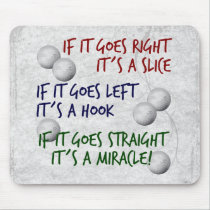 Golfing  Miracle mousepads