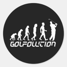 Golfolution Autocollants Ronds
