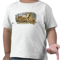 Gondola carriage of Empress Catherine II t-shirts
