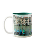 Gondola Docking On Grand Canal Mug