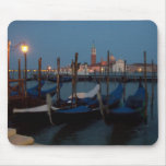 Gondolas in Venice Mouse Mat