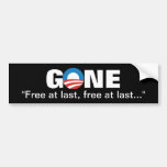 GONE BUMPER STICKERS