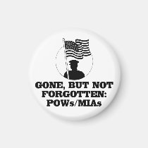 Gone, but not forgotten: POWs/MIAs magnets