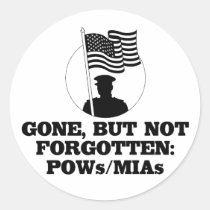 Gone, but not forgotten: POWs/MIAs stickers