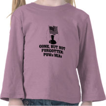 Gone, but not forgotten: POWs/MIAs Shirts