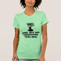 Gone, but not forgotten: POWs/MIAs T Shirts