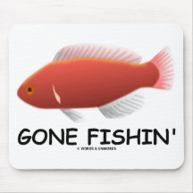 Gone Fishin' (Cirrhilabrus jordani) Mousepad