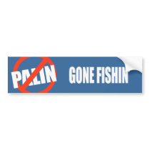 Gone Fishin' Gear bumper stickers