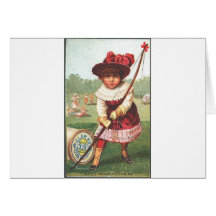 Gone fishin' greeting card