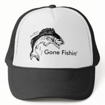 Gone Fishin' Mesh Hat