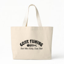 Gone Fishing Tote Bag