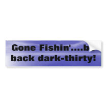 GONE FISHING