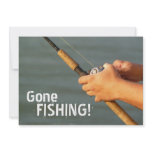 Gone Fishing! Company Fishing Trip Invitation
