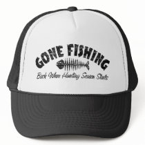 Gone Fishing Mesh Hat