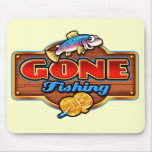 GONE FISHING MOUSE PADS