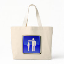 Gone Fishing Sign Bag