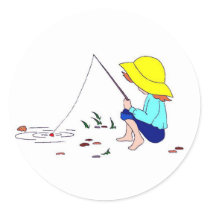 Gone Fishing Sticker