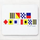 Gone Fishing using Nautical Flags