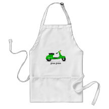 gone green scooter apron