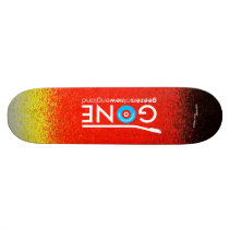 GONE logo 8.5 Skate Board