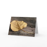 Gone.....So Good-bye....Nature Fallen Leaf Cards