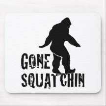 Gone Squatchin 2 Mousepads