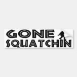 Gone Squatchin Bumper Sticker
