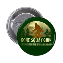 Gone Squatchin' Buttons