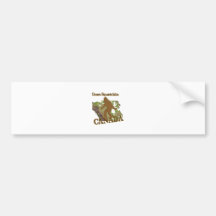 Gone Squatchin - Canada Bumper Sticker