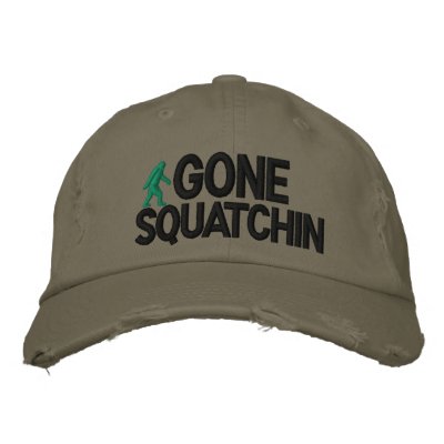 Gone Squatchin Deluxe version Baseball Cap