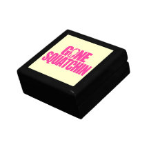 Gone Squatchin Trinket Boxes