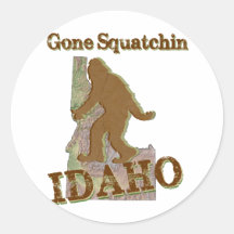 Gone Squatchin - Idaho Stickers