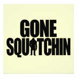 Gone Squatchin Invitation