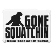 Gone Squatchin Squatch in these Woods Case For The iPad Mini