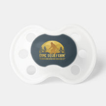 Gone Squatchin' (vintage sunset) Pacifiers