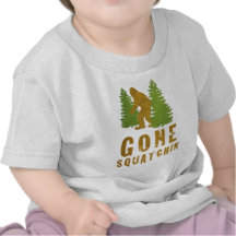 Gone Squatchin (Vintage) Tshirts