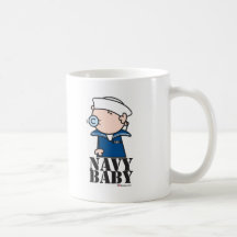 Goochicoo - Navy Baby Coffee Mugs