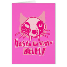 Good bye Kitty - Limited Pink Edition Cards