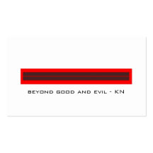 good-evil BC Visitenkarten