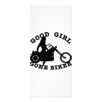 Good Girl Gone Biker  #012 Custom Rack Card