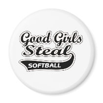 Good Girls Steal (black) Refrigerator Magnet