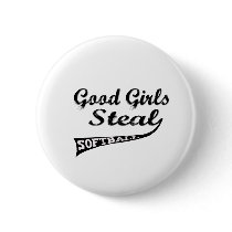 Good Girls Steal (Urban lettering) Buttons