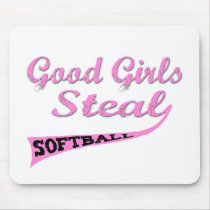 Good Girls Steal (urban pink) Mousepads