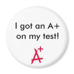 good grade fridge magnet