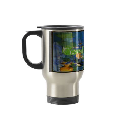 Good Health Wishes from fishes  by Valxart.com Coffee Mugs by ValxArt