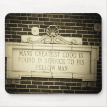 Good is found in service mousepads
