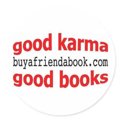 Good karma! the sticker (lg) by dhamel