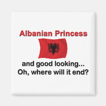 Good Lkg Albanian Princess Magnet